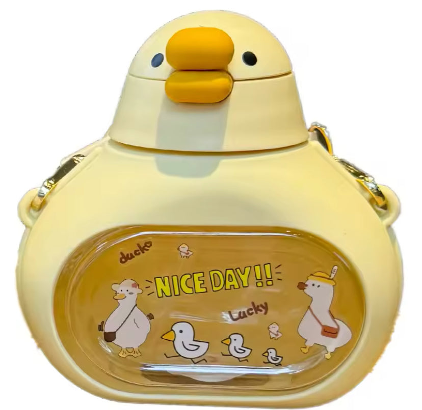 650ML Kawaii Kids Water Bottle, Large Capacity Plastic Straw Drinking Cup, Kids Water Bottle 650ML Kawaii Kids Water Bottle, Large Capacity Plastic Straw Drinking Cup, Kids Water Bottle